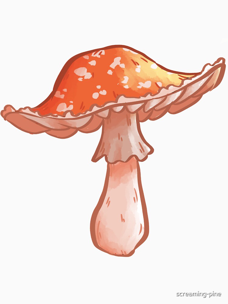 Happy Mushroom by screaming-pine