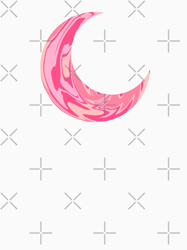 Pink moon | crescent by Lavannya