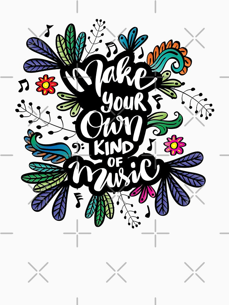 Short Self Love Quotes, Make your own kind of music by graphic-genie