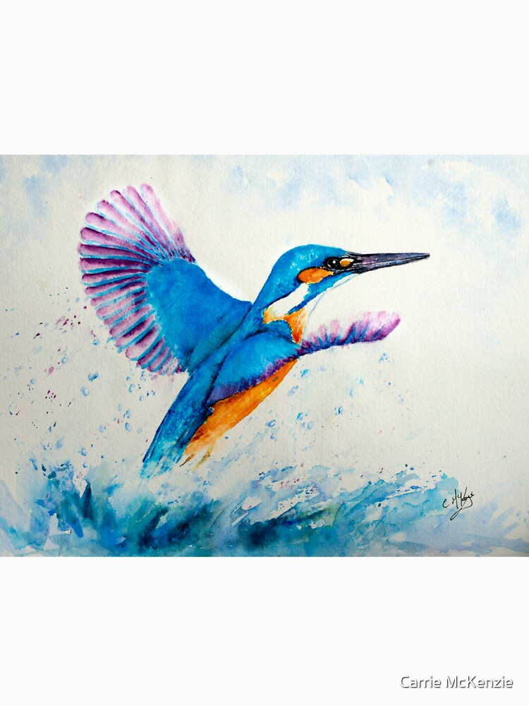 KINGFISHER SPLASH by carriemckenzie Unisex