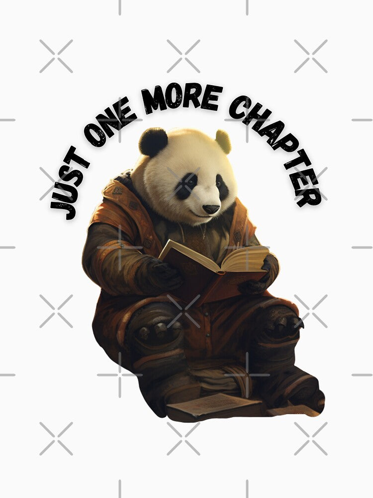 Panda reading a book by Socool101