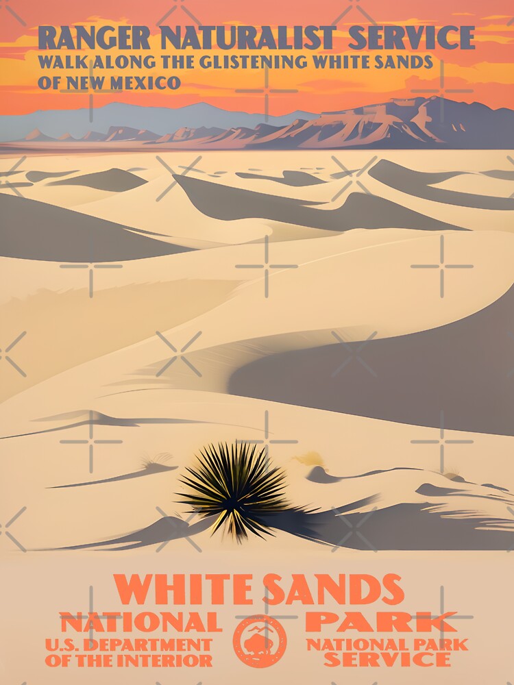 White Sands National Park by Backyard Adventures Unisex