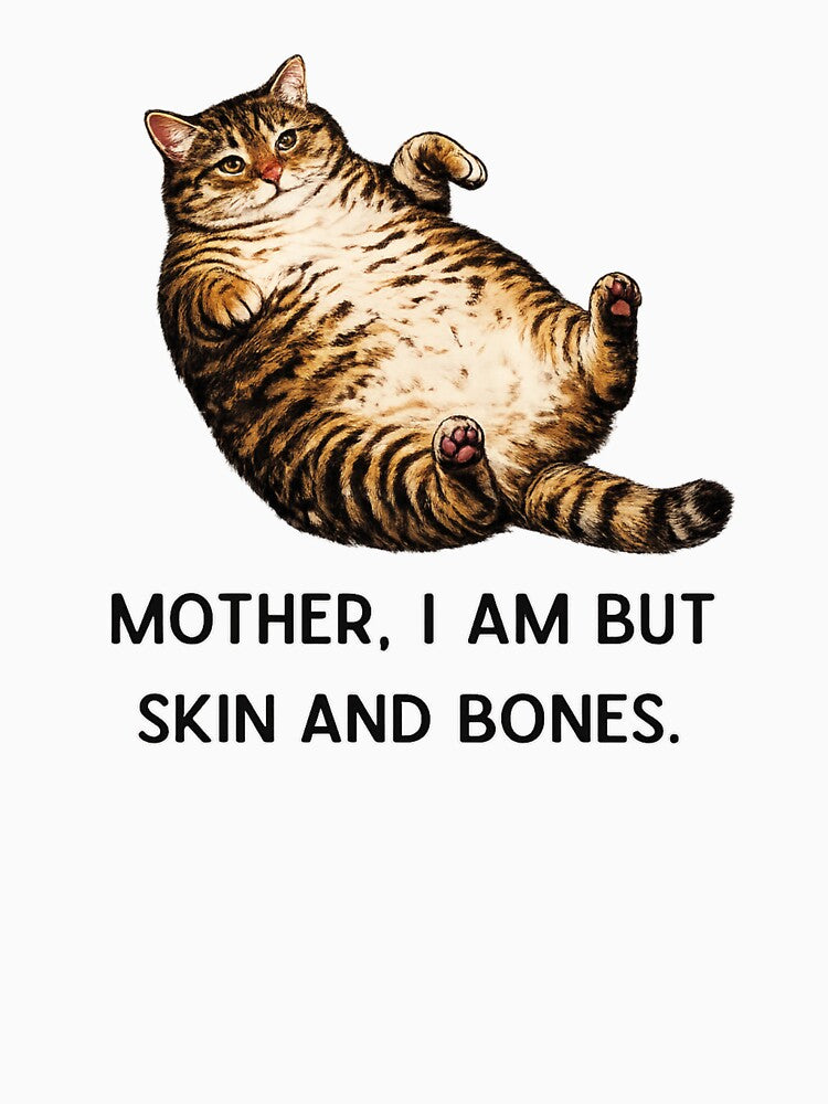 Mother, I am but skin and bones by Say-it-out-loud