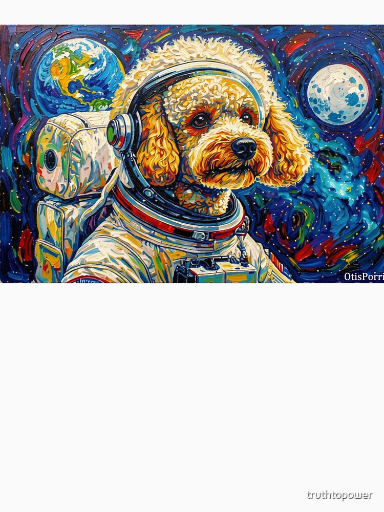 DOGS IN SPACE-POODLE 24 by truthtopower Unisex
