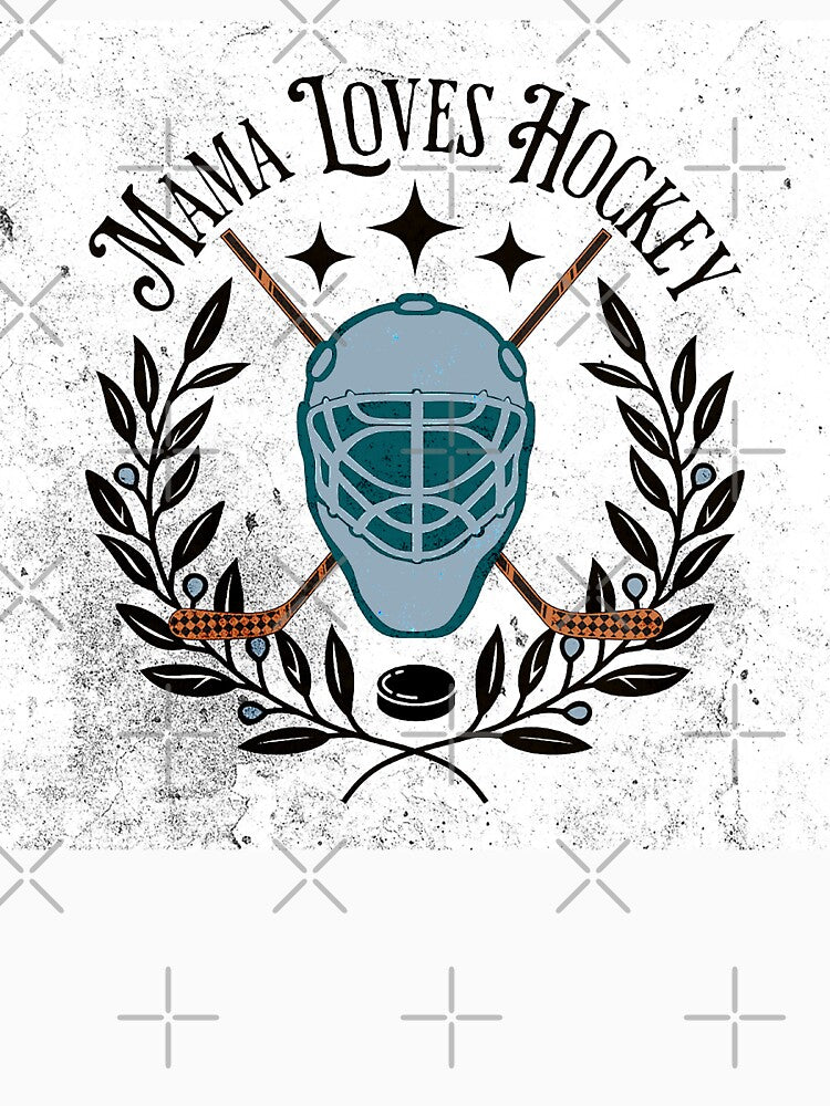 Mama Loves Hockey! Hockey Mom Gift by SSustainable