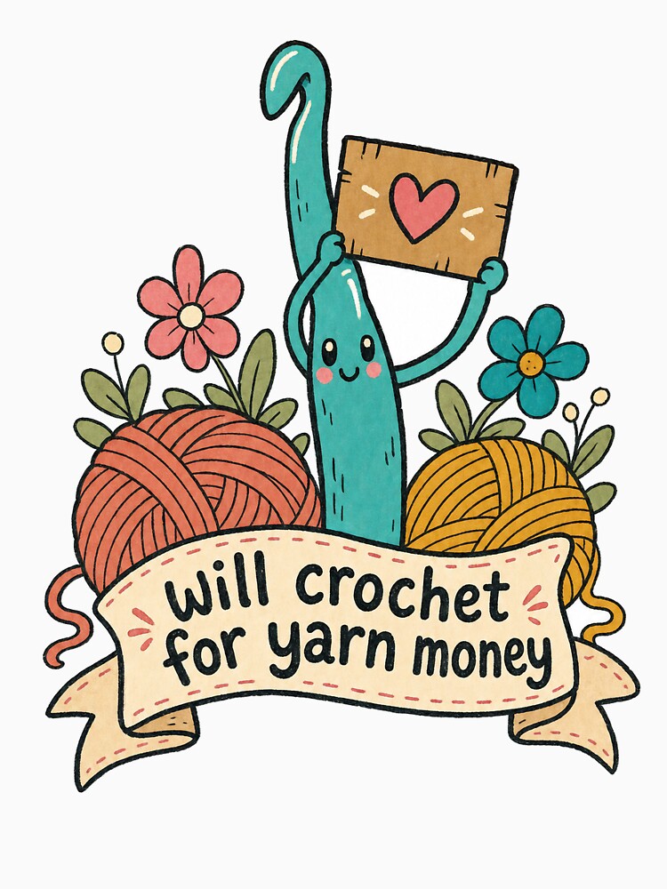 Will Crochet for Yarn Money by VisualArtsOasis