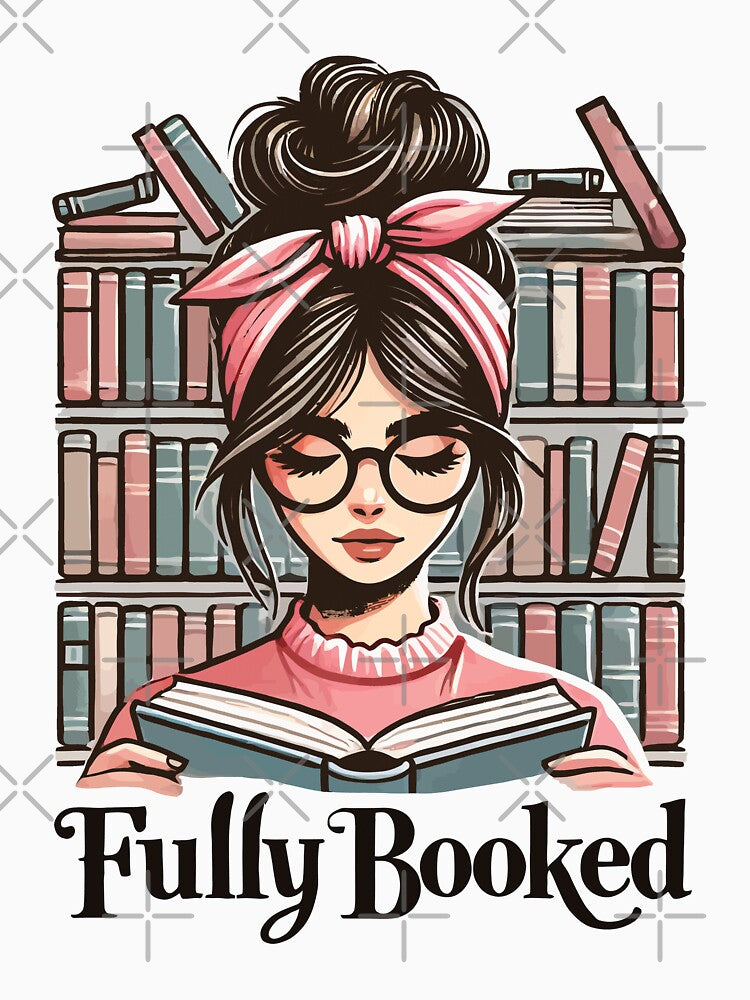 Bookworm Girl Book Lover Funny Book by LuminOrb
