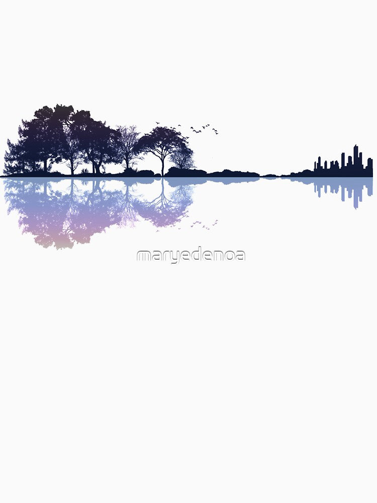 Nature Guitar by maryedenoa Unisex