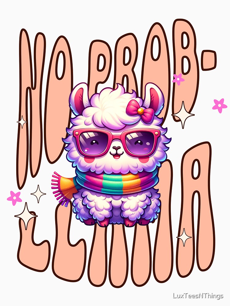 No Prob-Llama by LuxTeesNThings