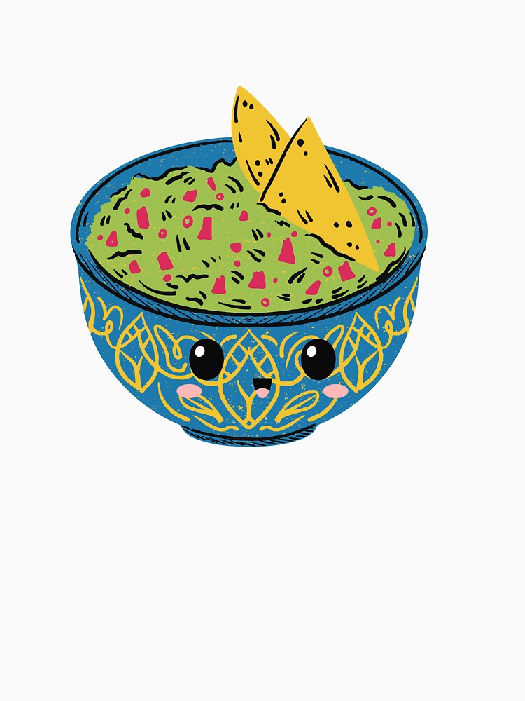 Kawaii Chips and guac by FawnsStickers