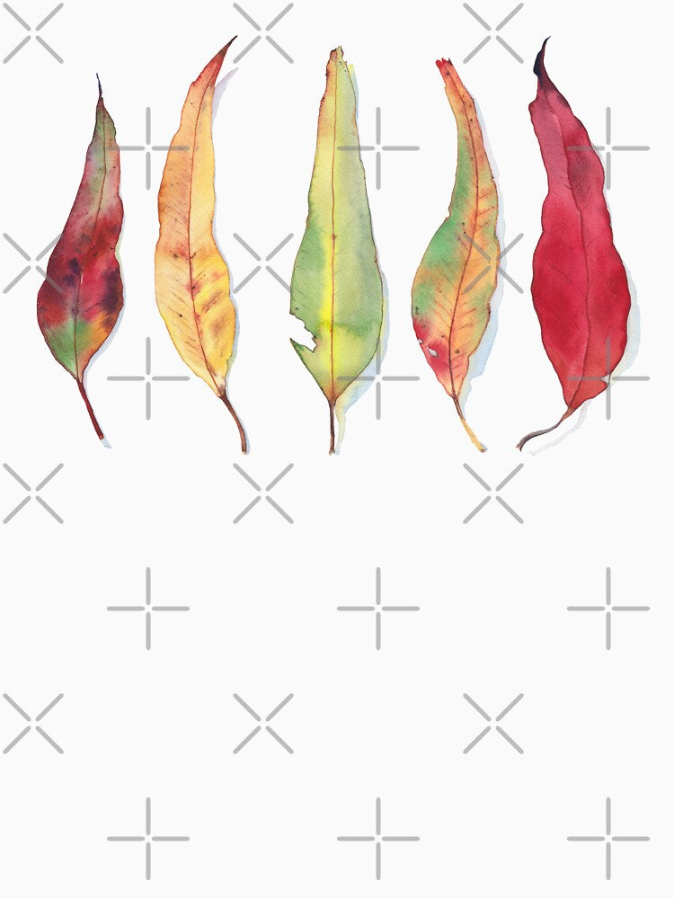 Watercolor Eucalyptus Leaves by Zoya Makarova Unisex
