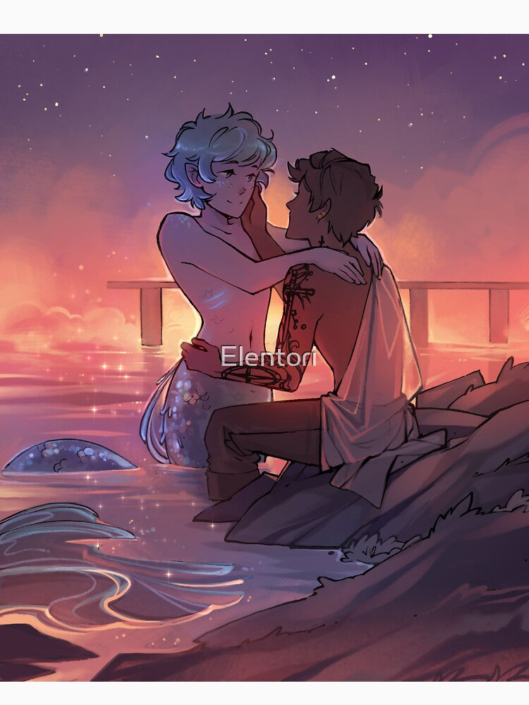 Dusk at Sea by Elentori