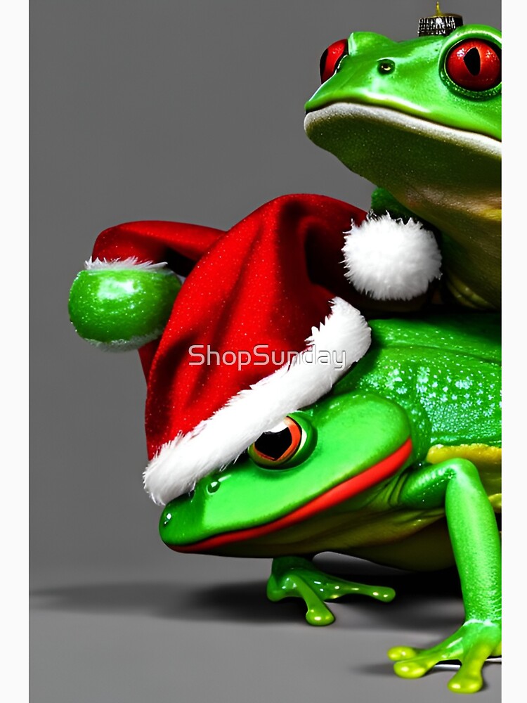 Kawaii Frog Christmas by ShopSunday