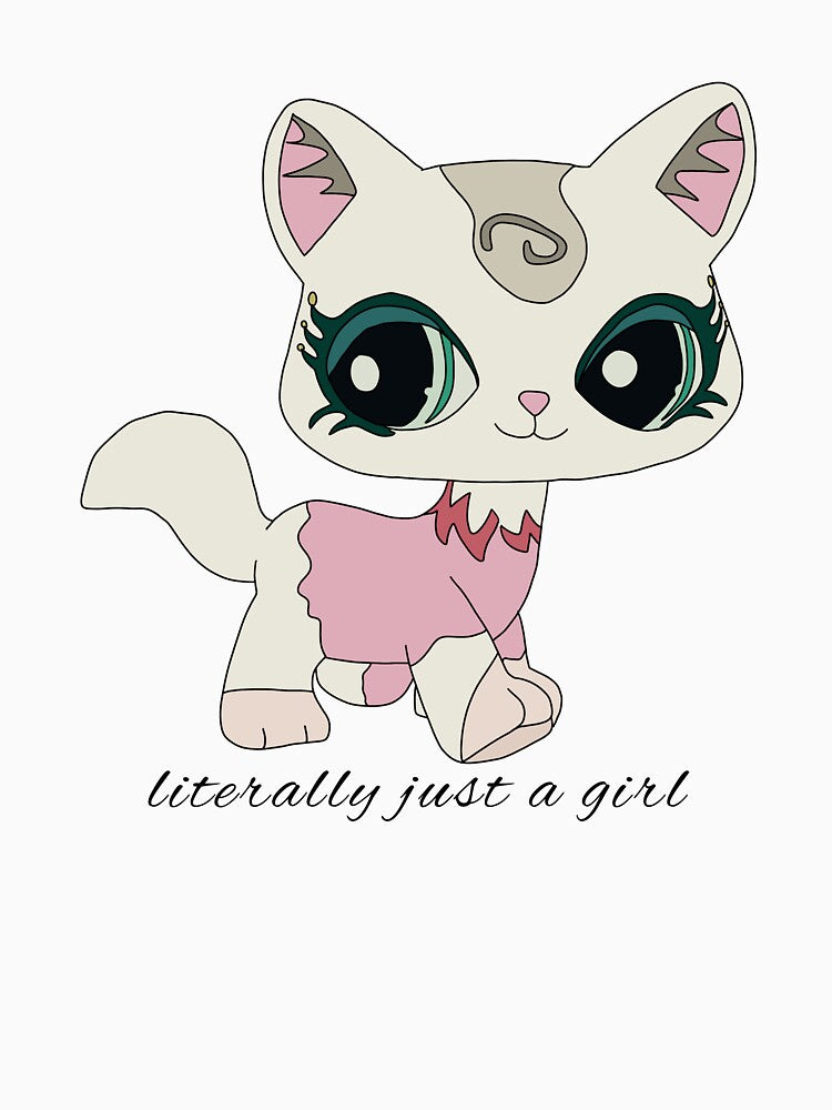 Literally Just a Girl LPS Cat by paigealayna