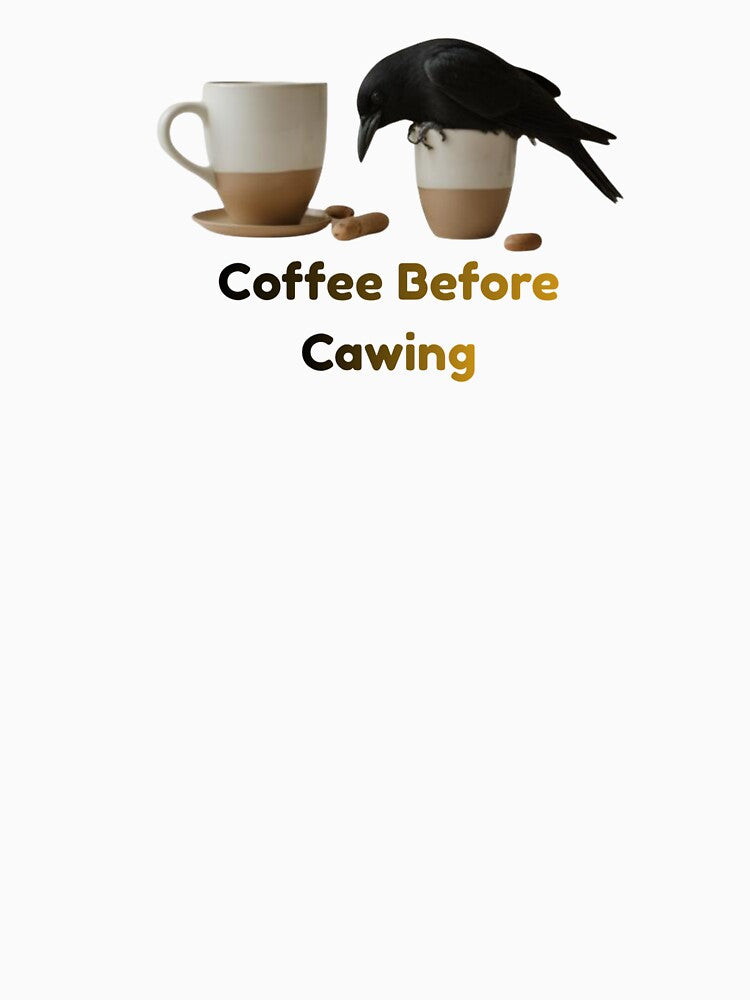 Coffee Before Cawing by zmsl