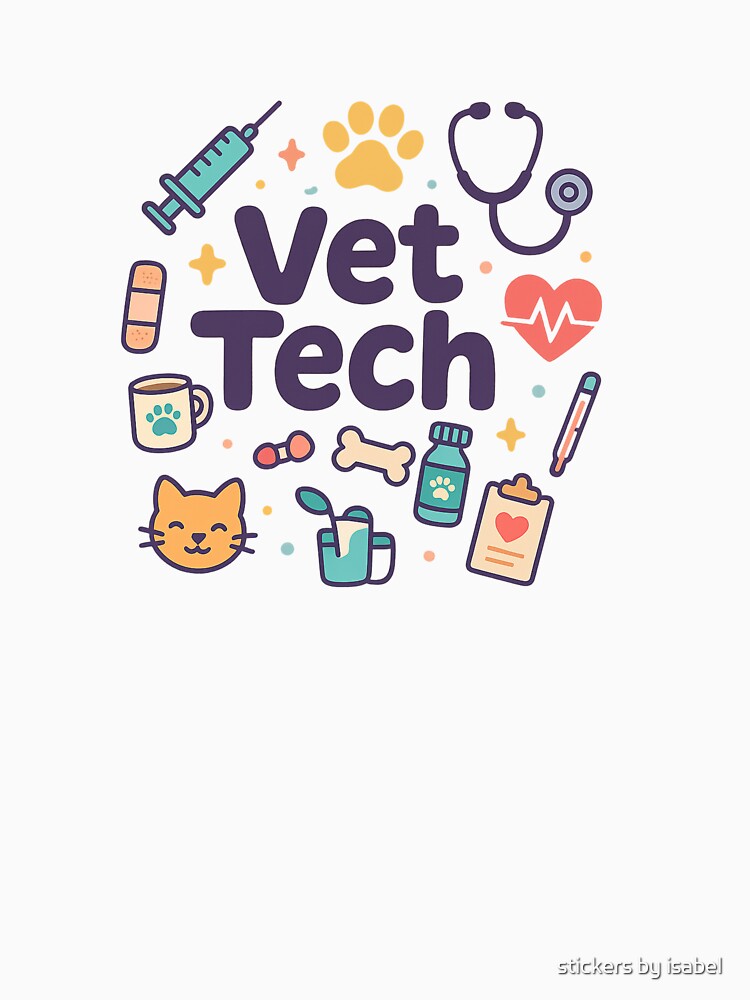 Vet Tech by stickers by isabel