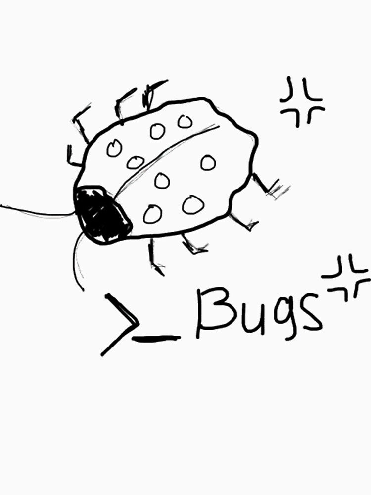 Scratchy Insect Sketch ArtBUGS - Scratchy Insect Sketch Art by FreddieStudio