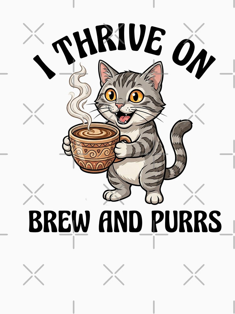 Cozy Grey Tabby Cat Coffee Mug by CrystalMineArts