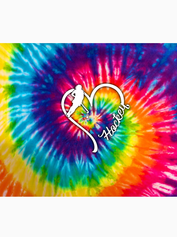 Hockey Tie Dye Heart by LucianaShop
