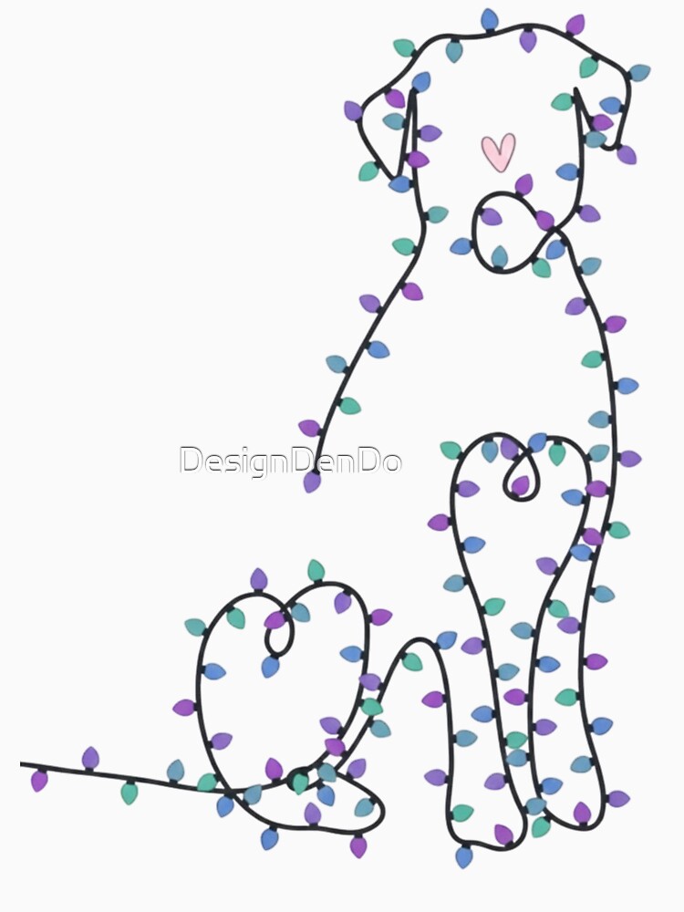 Christmas Dog Light, Dog Lover Family, Womens Holiday, Christmas Dog Gift, Dog Mom Christmas, Christmas Gift by DesignDenDo ⭐⭐⭐⭐⭐