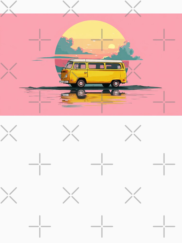Classic van by the sunset by anytka