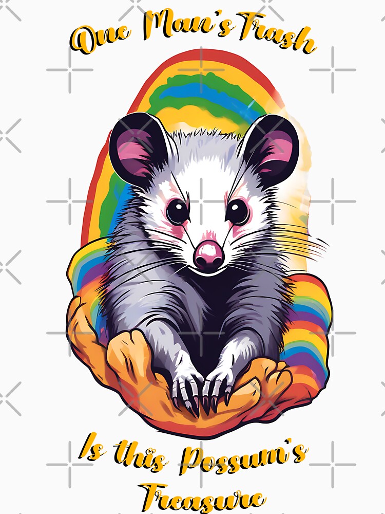 Opossum Trash to Treasure possum cute by JonHale