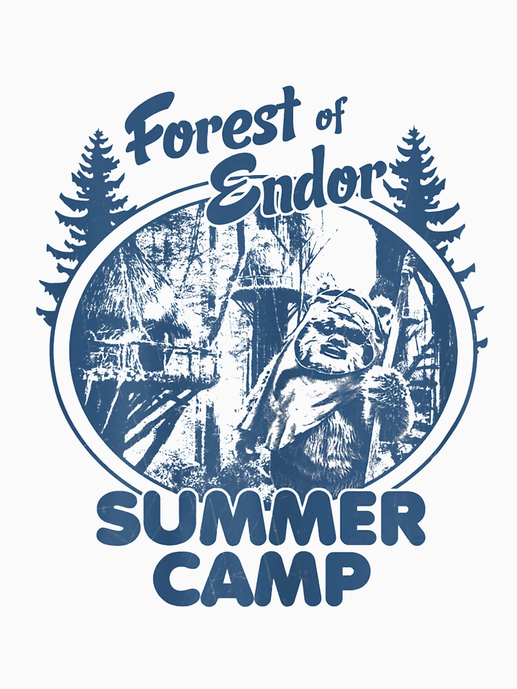 Wicket Ewoks Endor Forest Summer Camp T-Shirt by Luasnire12