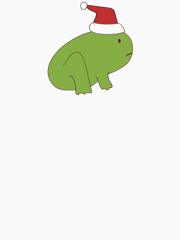 Christmas Santa Frog Derp by Skull Fern