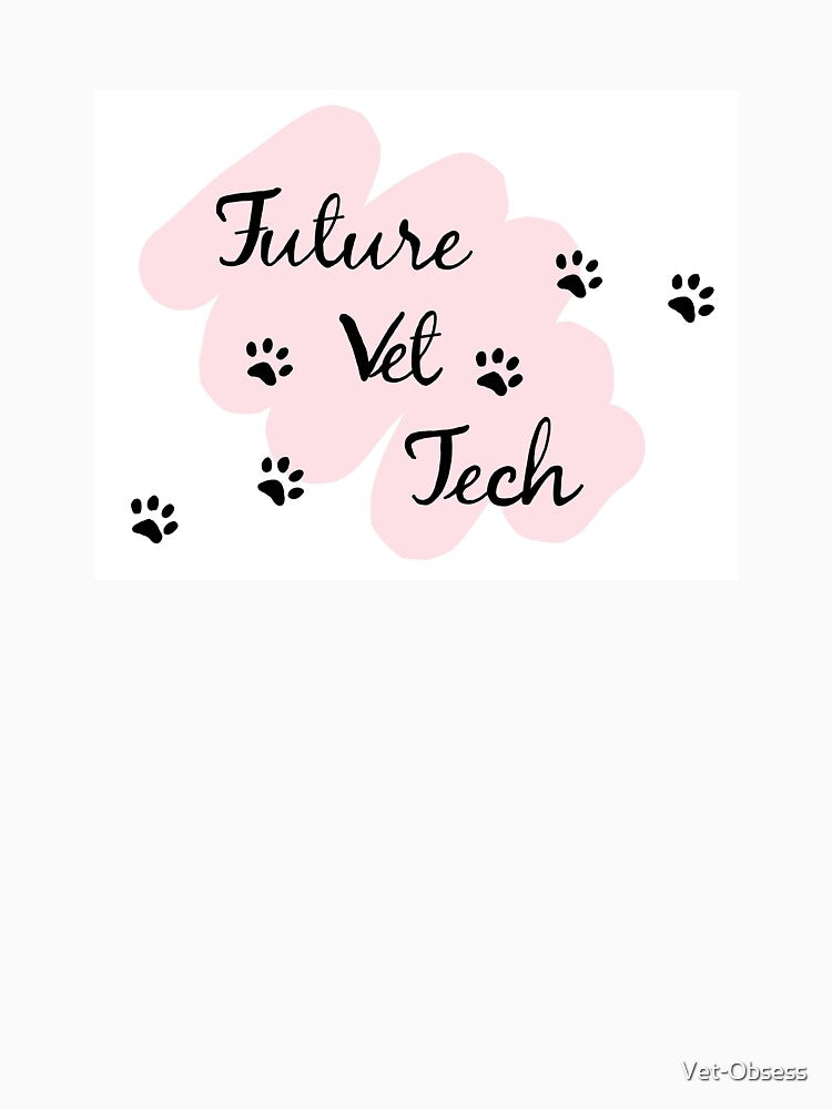 Future Vet tech (pink with paws) by Vet-Obsess