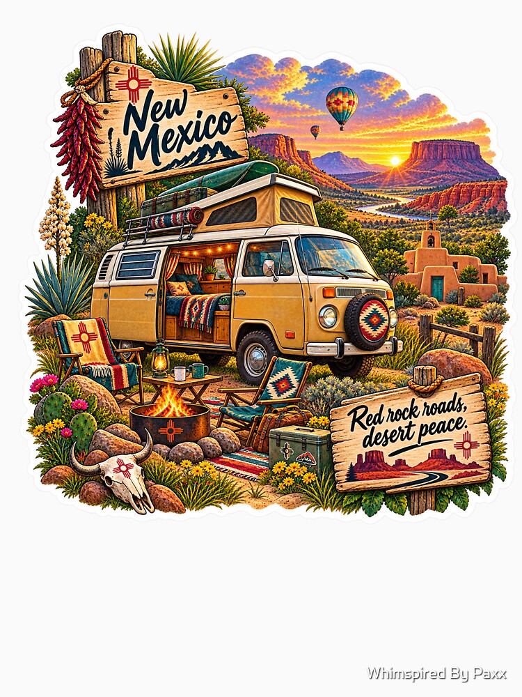 New Mexico Van Life by Whimspired By Paxx