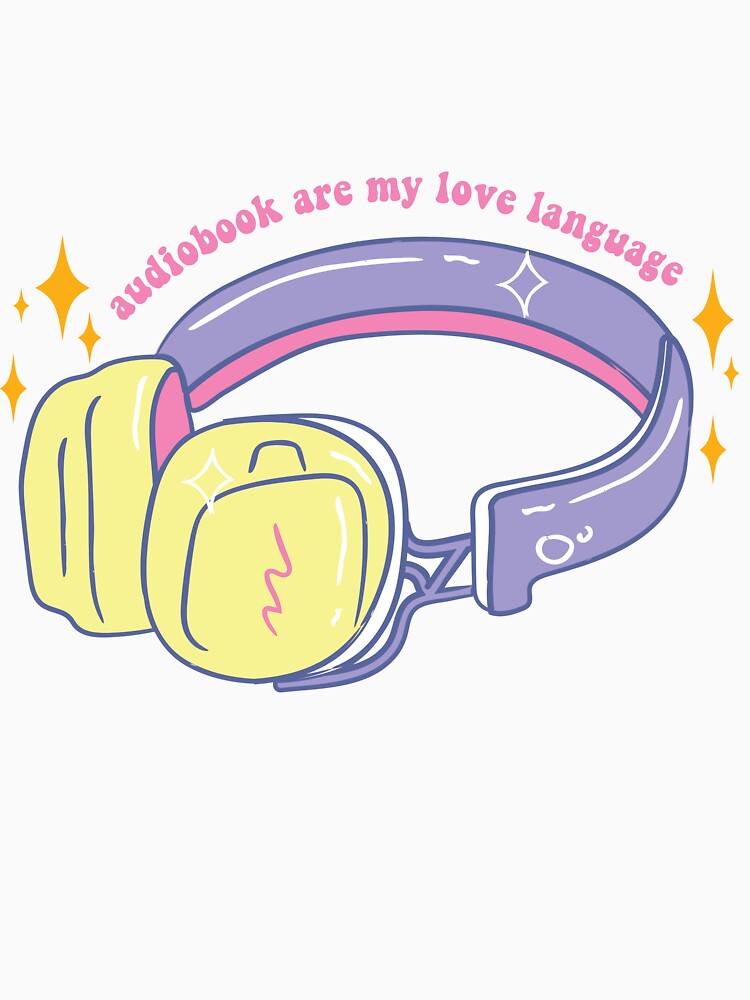 Audiobooks Are My Love Language Kindle Lover Book Lover Sticker Bookish Vinyl Laptop Decal Booktok Gift Journal Stickers Reading Present Smut Library Spicy Reader Pink by SouQ-Art