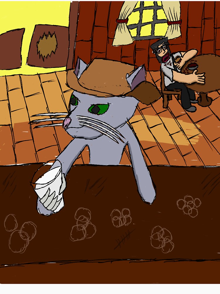 Cowboy Cat by BigArtStore