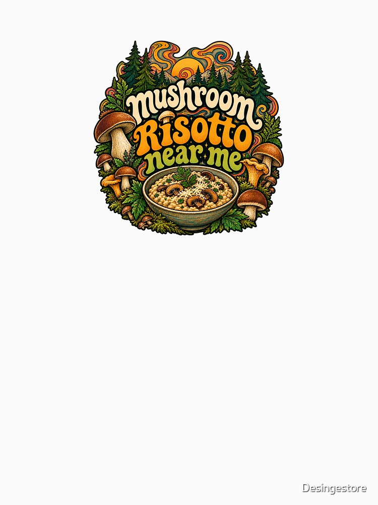mushroom risotto by Desingestore