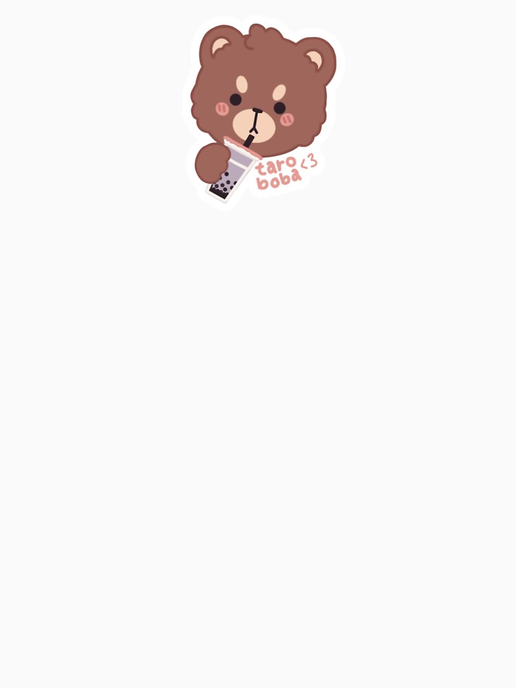 Angry bear loves boba by mangamushroom