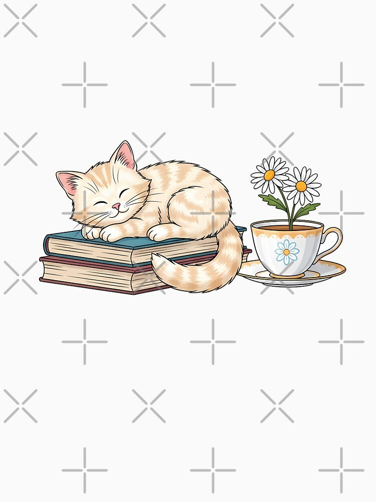 Quiet Cat Tea Stack Gift by pumsquare