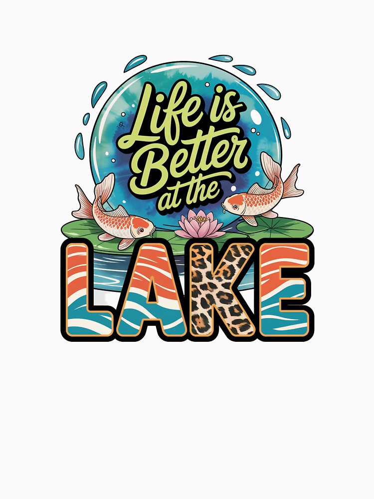 Life is Better at the Lake by PatchMerch