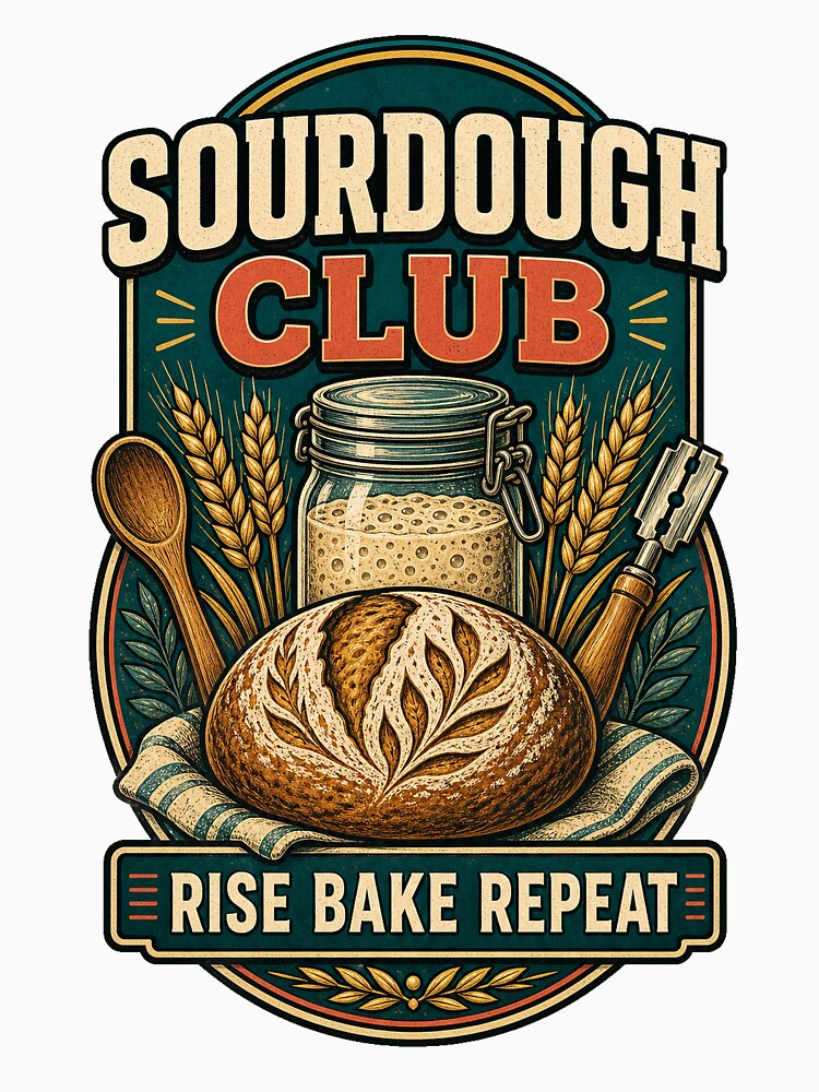 Sourdough Club Rise Bake Repeat by Emma Studio