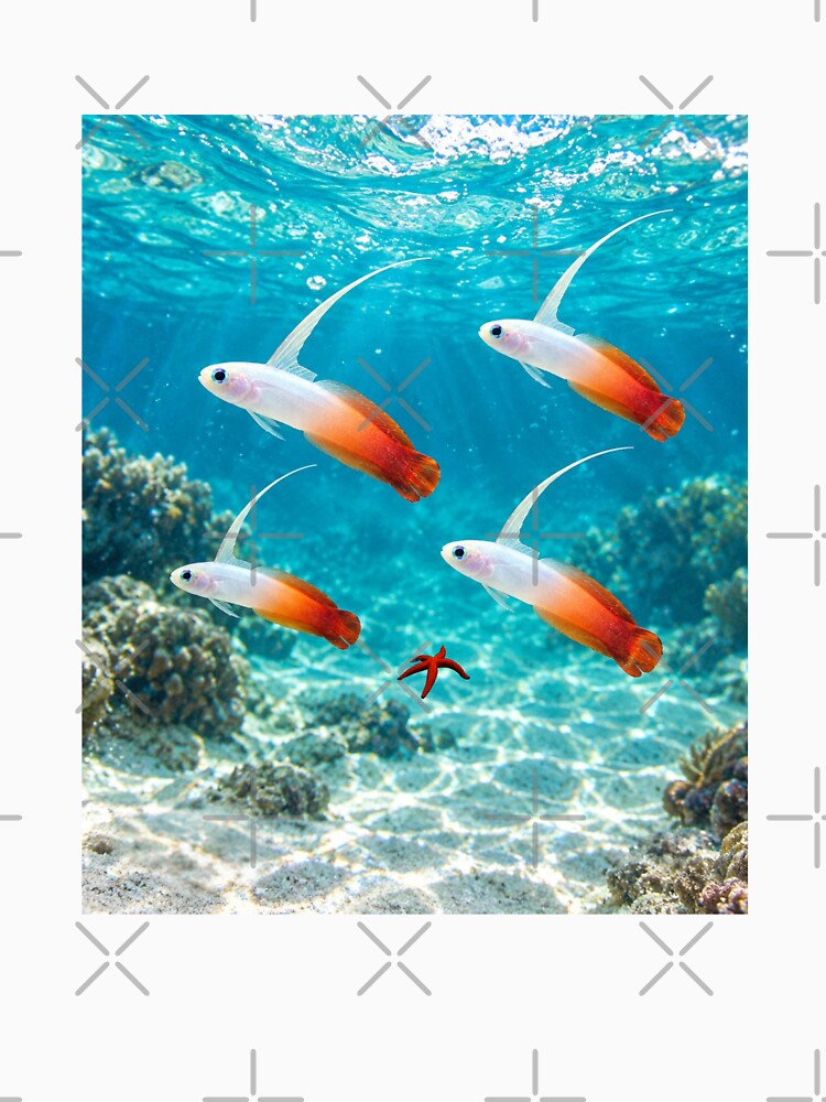 Lost in the Blue - Firefish Gobies by BeeStylishTees