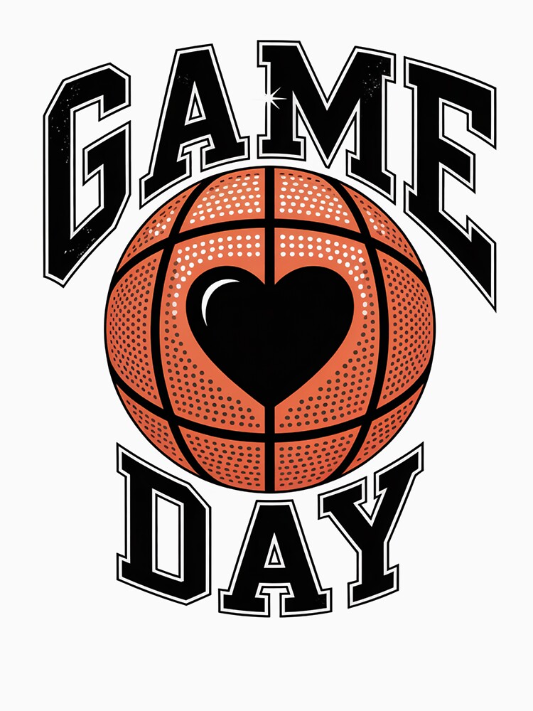 Game Day Basketball by StephenDDArt