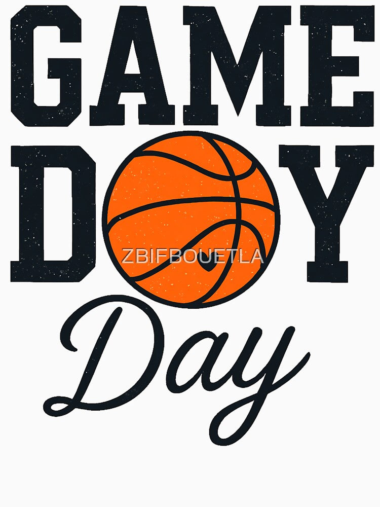 Basketball Lover - Game Day Basketball by ZBIFBOUETLA