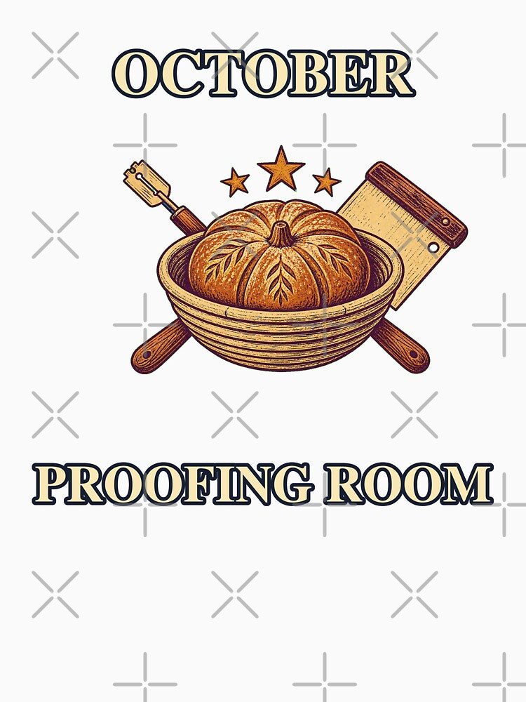 October Proofing Room Pumpkin Bread Graphic by Freshloop Studio | Whimsical Vintage Art