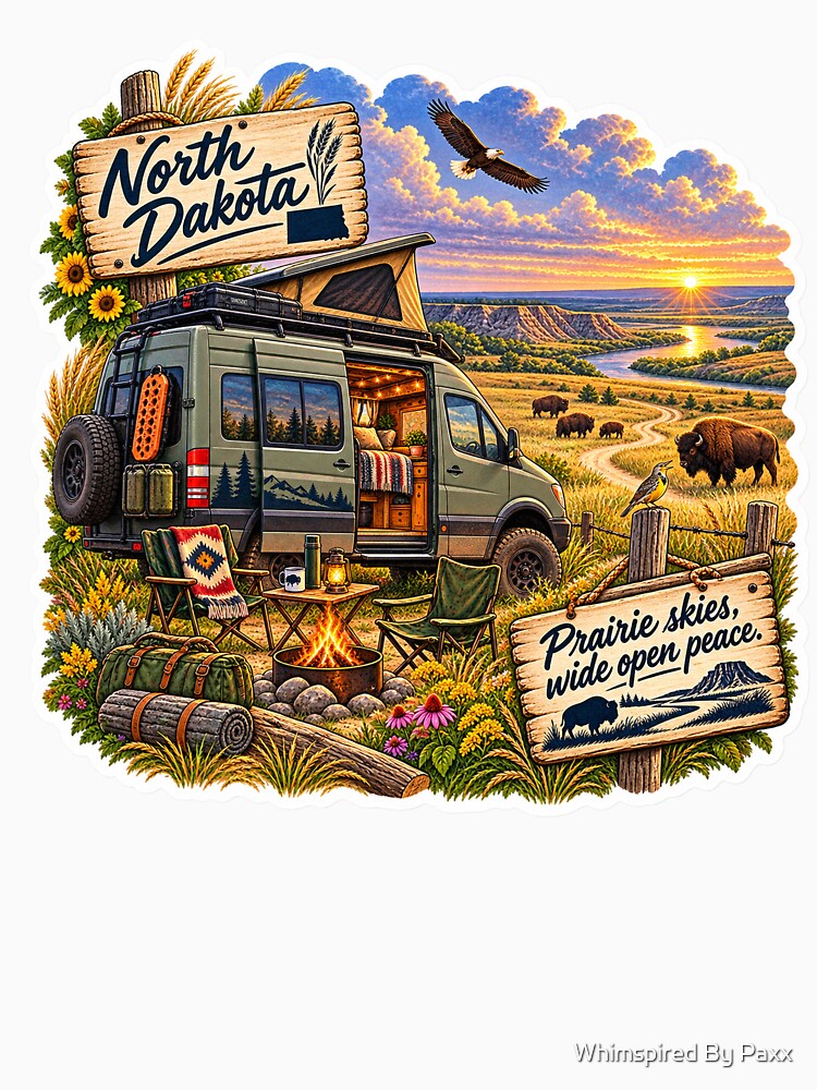 North Dakota Van Life by Whimspired By Paxx