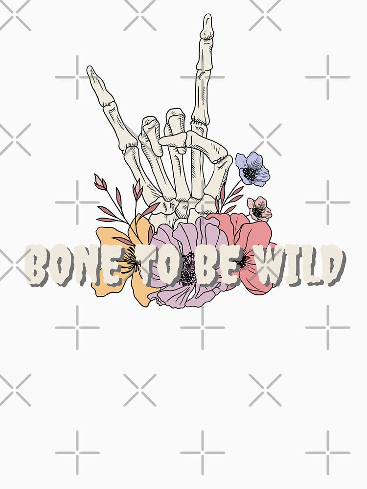 Girly Halloween Skeleton Pun by MadeLivelyShop