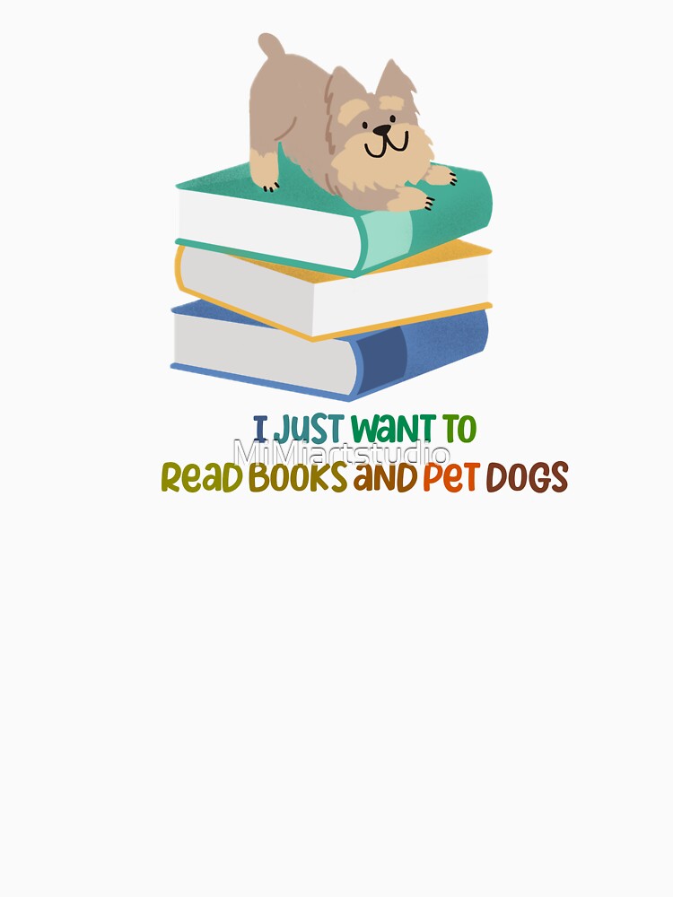 Books and dogs by MiMiartstudio
