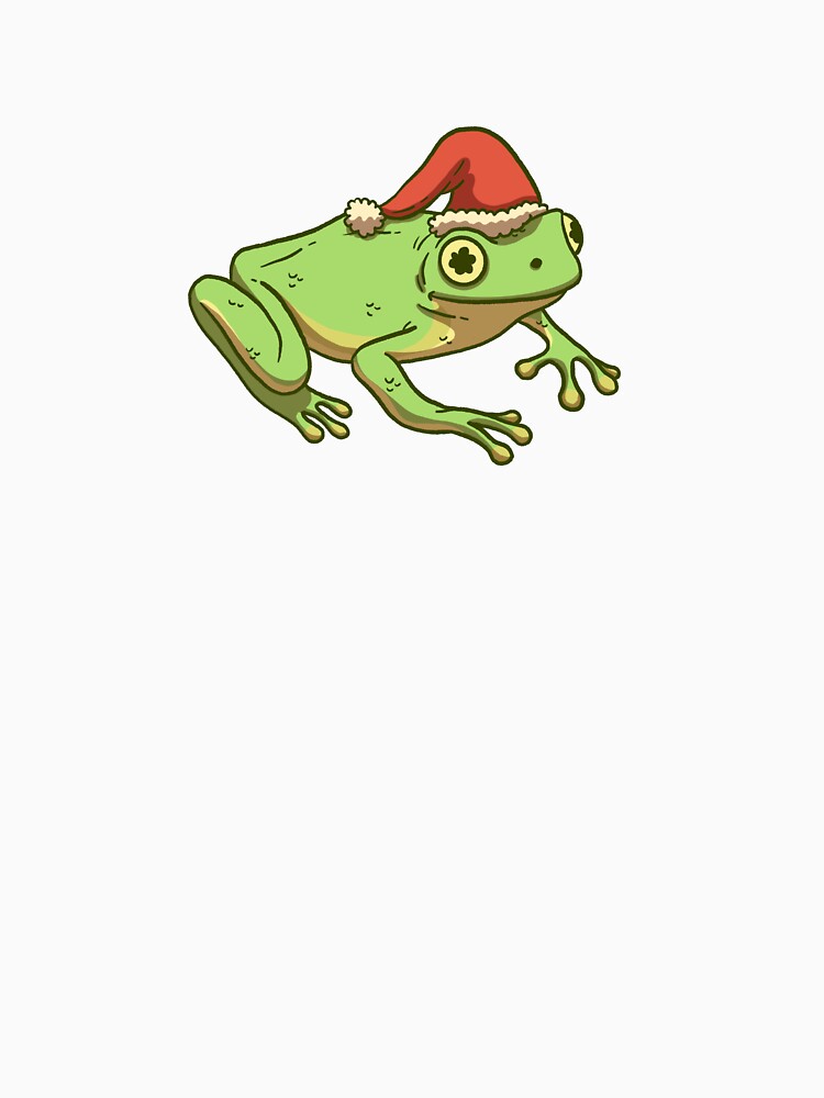 Cute Christmas Frog by IsaacGuthrie