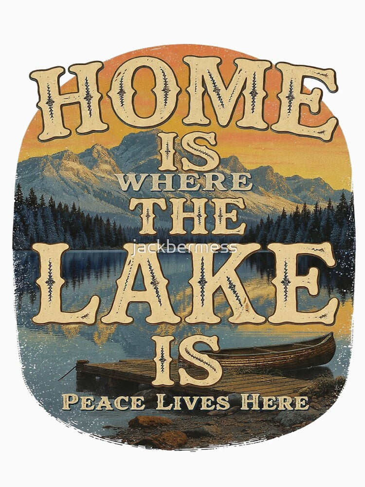 Home Is Where The Lake by jackbermess