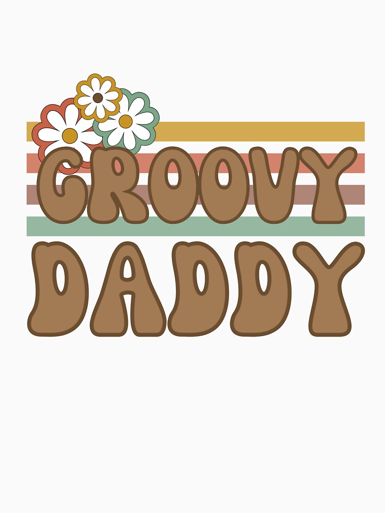 Groovy Daddy Birthday Girls Party Matching Family by Sasikharn