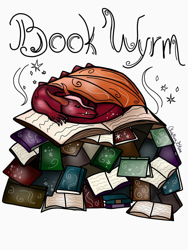 Book Wyrm by Tres Corda Designs
