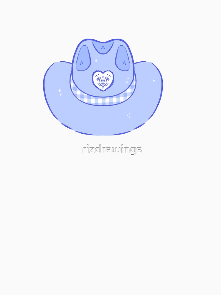 Coquette Cowgirl Hat Sticker – Pink Pastel Western Aesthetic by rizdrawings