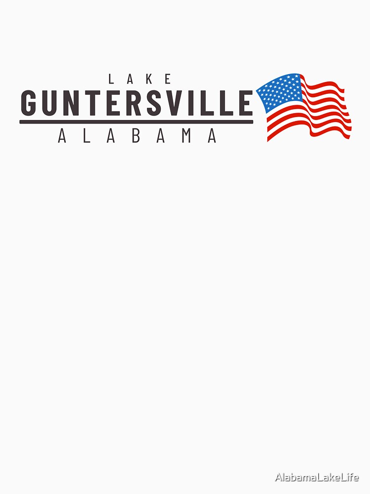 Lake Guntersville - USA alt 1 (for light backgrounds) by AlabamaLakeLife